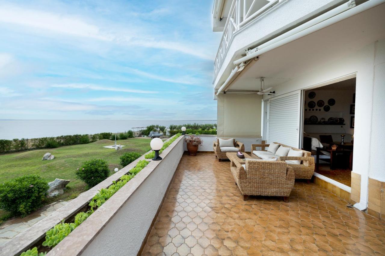 Delmare Dom Seafront Villa Kalyves Polygyrou Экстерьер фото