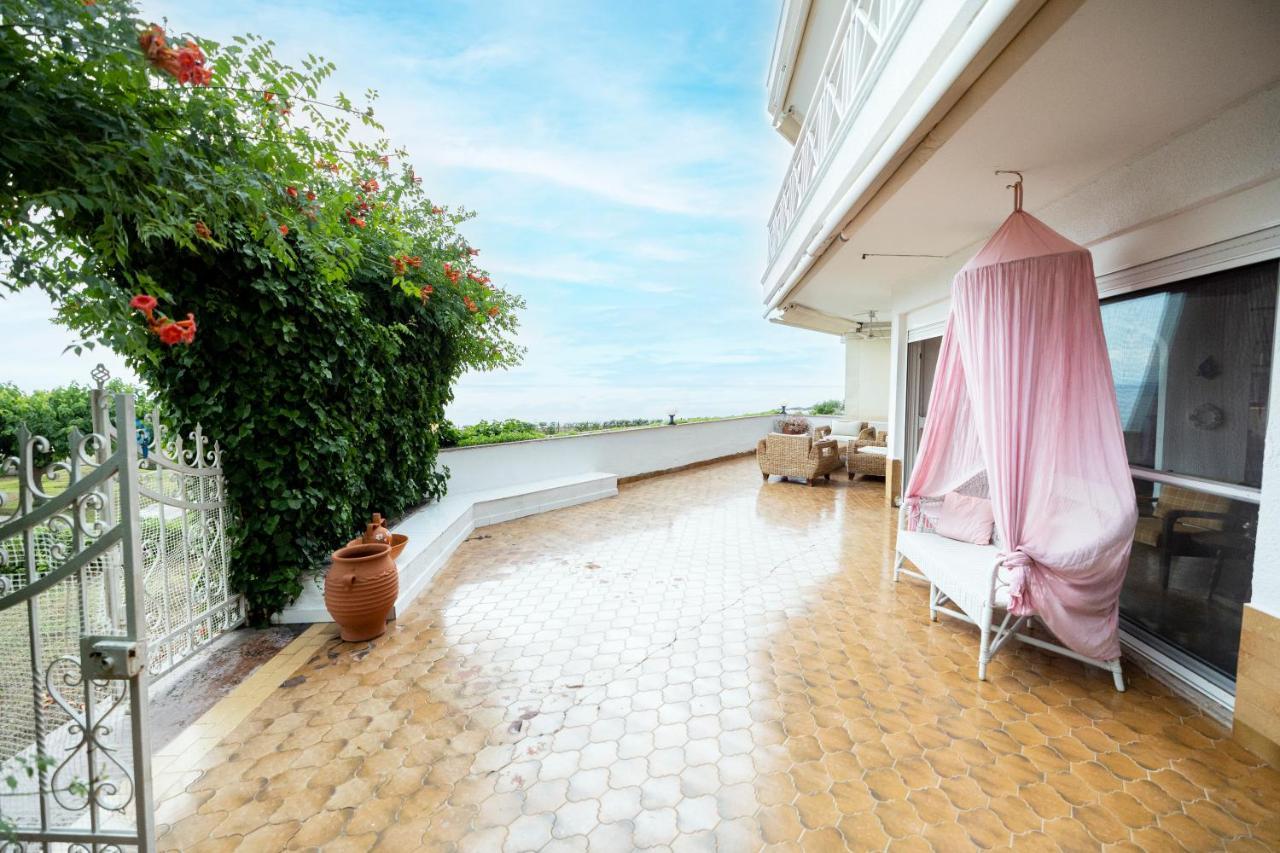 Delmare Dom Seafront Villa Kalyves Polygyrou Экстерьер фото