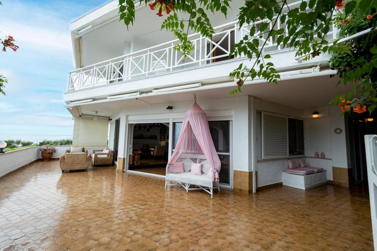 Delmare Dom Seafront Villa Kalyves Polygyrou Экстерьер фото
